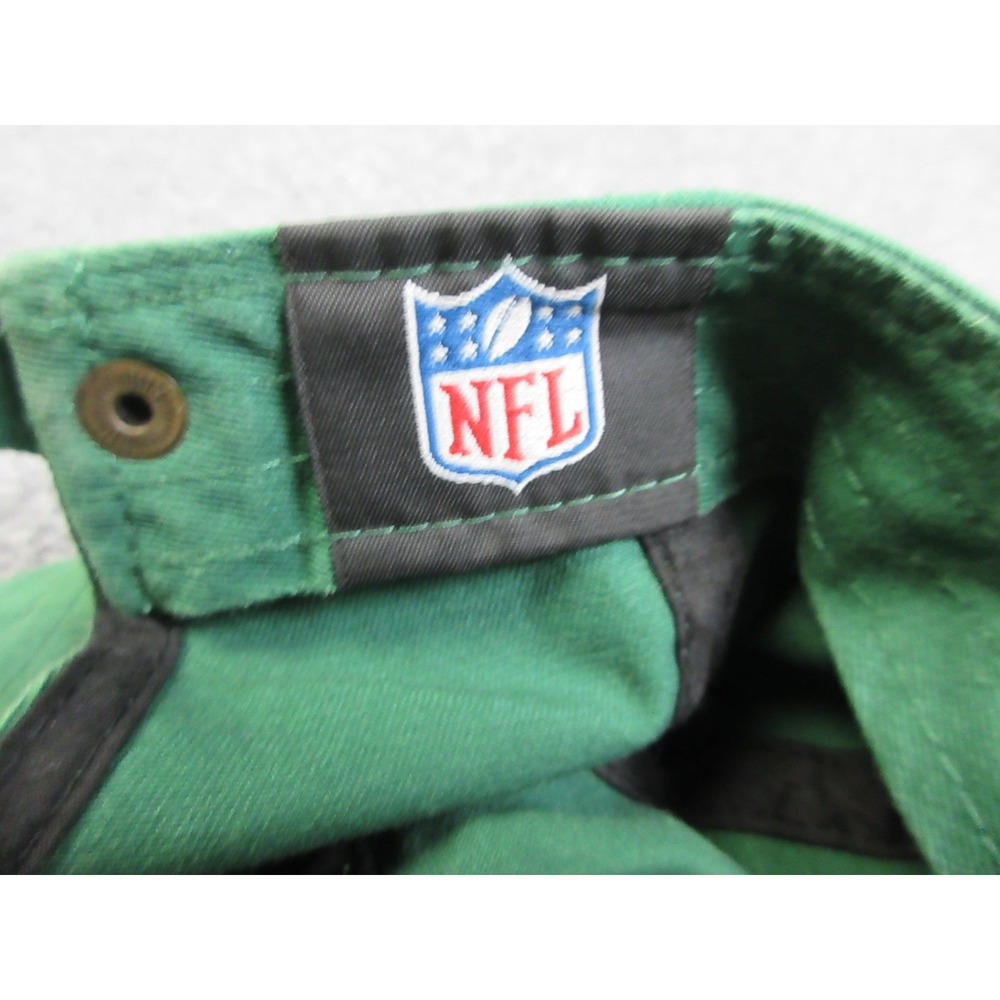 New York Jets Hat Cap Strap Back Green NFL Football Mens One Size New Era - Picture 12 of 15